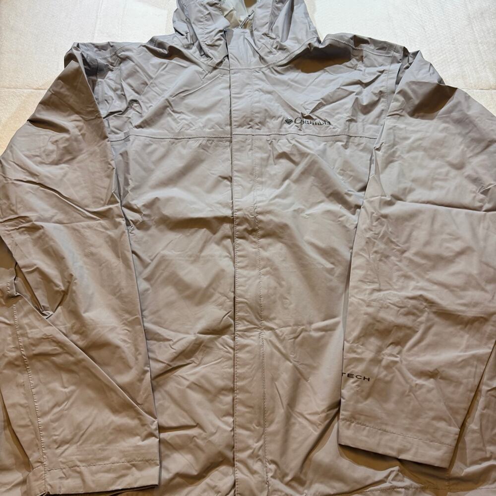 Columbia Watertight II Men's XL Rain Jacket Gray